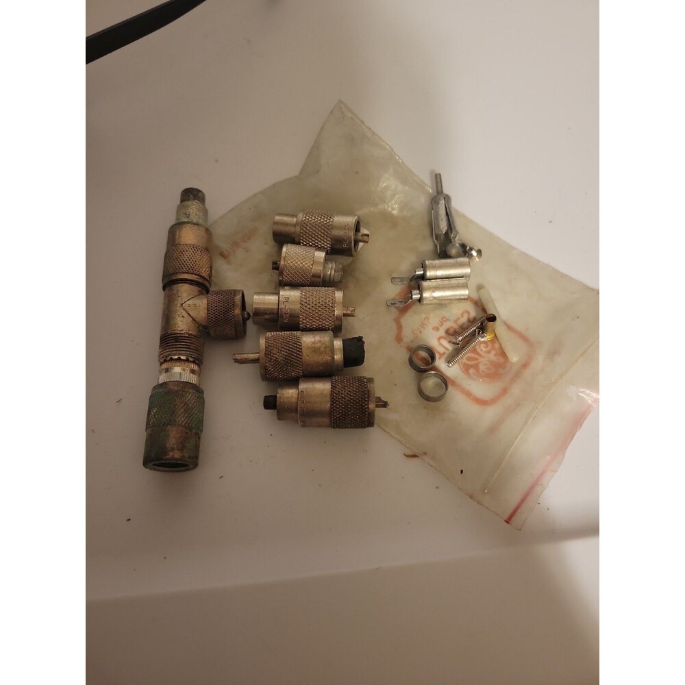 Vintage-Audio? Video? Connectors-Lot of Assorted Pieces